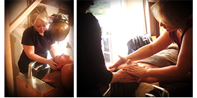 Formation massage du cuir chevelu allongé Shiro D Sens pour les coiffeurs à vallet et Nantes