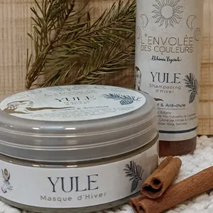 Argile naturelle Yule - Hiver pour cuir chevelu