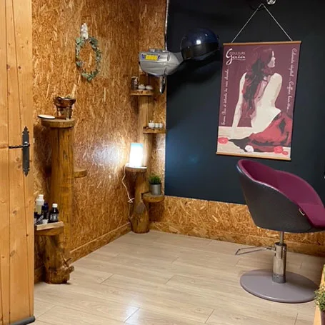 Photo de l'espace coiffure à vallet